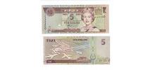 Fiji #105b  5 Dollars